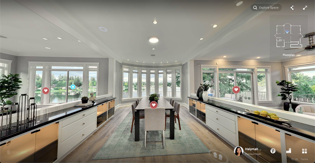 360° Virtual Tour and Google Street View for a Dubai real estate property