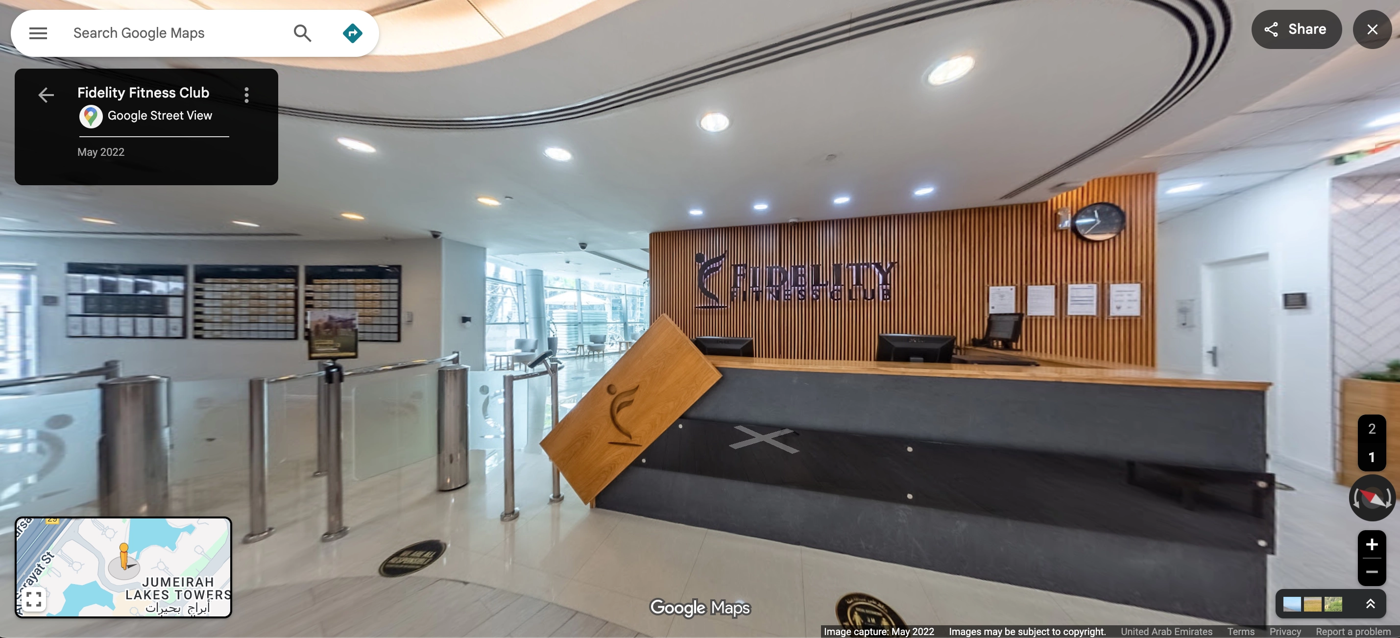 Fidelity Fitness Club - Google Street View